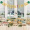 Hawaiian Tropical Luau 50th Birthday Party Decoratyions Gold Glitter